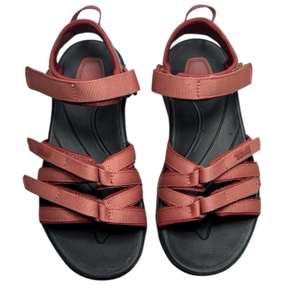 Women's Strappy Outdoor Sandals - Rust Red